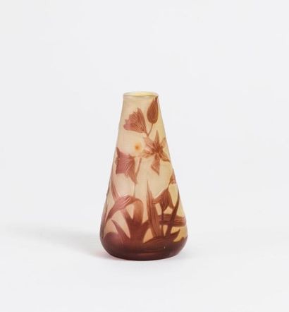 ÉTABLISSEMENTS GALLÉ


Petit vase tronconique...