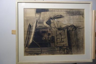 Emile-Marie BEAUME (1888-1967) 


Femme dans...