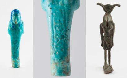 EGYPTE


- Oushebti.

Faïence bleue.

H....