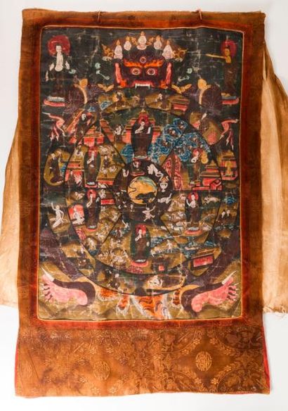 TIBET


Tangka.

Roue de la Vie tenue par...