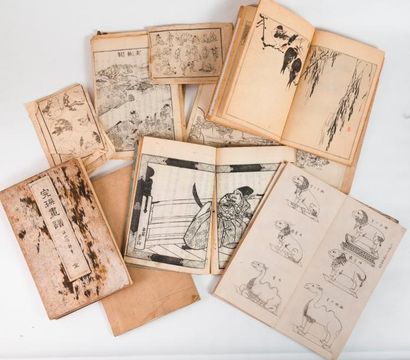 JAPON - XIXème siècle


Six albums d'estampes,...