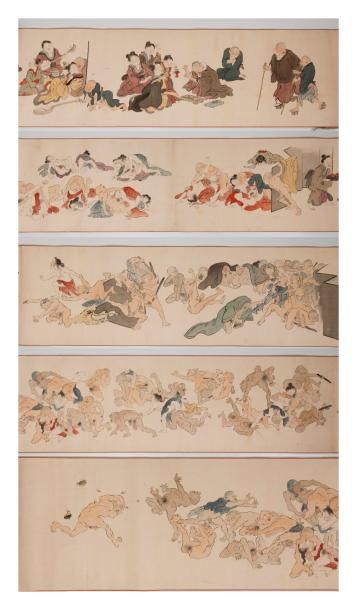 JAPON


Shunga.

Rouleau peint.

Fin du XIXème...
