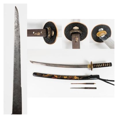 JAPON

Sabre de type Wakisashi.
Monture en...