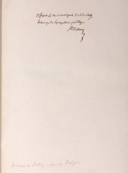 SAINTE-BEUVE (Charles-Augustin)
Volupté....