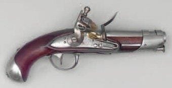 Pistolet de Gendarmerie modèle An IX. Canon...