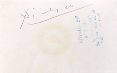 PICASSO (Pablo)
Photographie originale de...