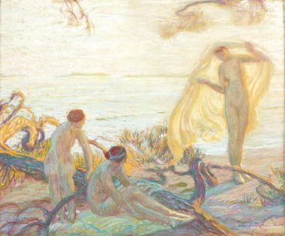 Emile Octave GUILLONNET (1972-1967)
Baigneuses....