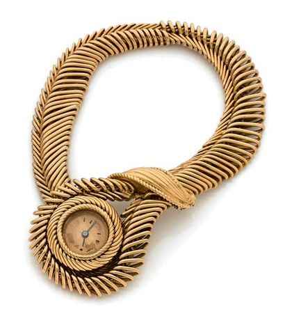 VAN CLEEF & ARPELS
Montre bracelet de dame...