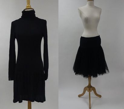 - Claudie PIERLOT 

Robe courte en mélange...