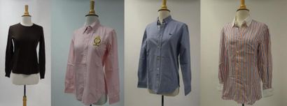 Lot comprenant : 

- Maison KITSUNE 

Chemise...