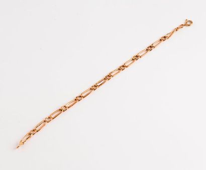Bracelet gourmette en or jaune (750)

Poids...