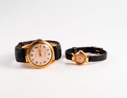 Lot comprenant : 

- REGLIA 

Montre bracelet...