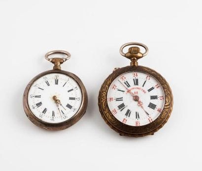 Montre de gousset en argent (min.800)

Couvercle...