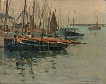 Paul Emile LECOMTE (1877-1950)
L'Ile d'Yeu,...