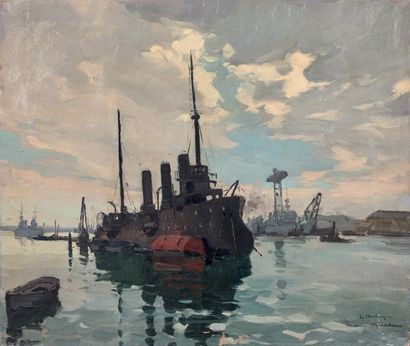 Maurice MÉNARDEAU (1897-1977)
Le port de...