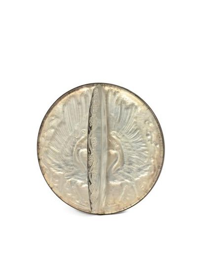 RENE LALIQUE (1860-1945)
Miroir rond Deux...