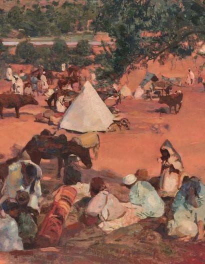 Jacques MAJORELLE (1886-1962)
Le Moussem...