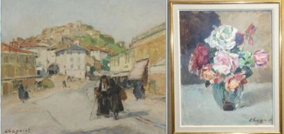 Alfred CHAGNIOT (1905-1991)


- Vue de village...