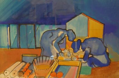 Jacques LAGRANGE (1917-1995).


Les serres...