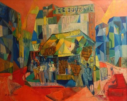 Robert BOGLIANI (XXème siècle)


Le kiosque.

Huile...