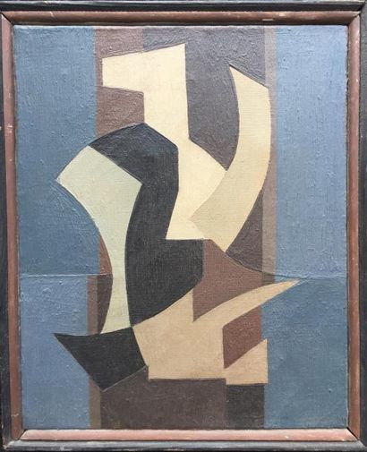 Claude CUNDA (1915) 


Composition, 1973....
