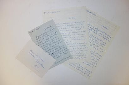 Michel LEIRIS. 1901-1990. Ecrivain poète,...