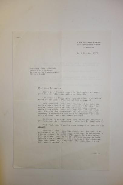 André MALRAUX. 1901-1976. Ecrivain, homme...