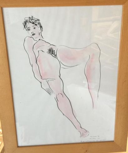 GUICHOU (1955)


Nu allongé, 1998.

Encre...