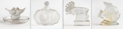 LALIQUE France,


- Cendrier Deux colombes...
