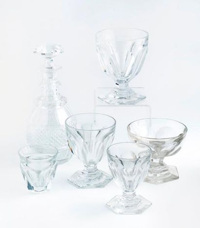 BACCARAT, modèle Bourbon

Partie de service...