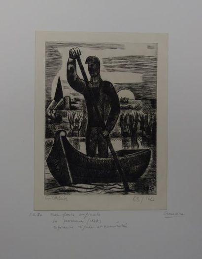 Marcel GROMAIRE (1892-1971)


Le passeur,...