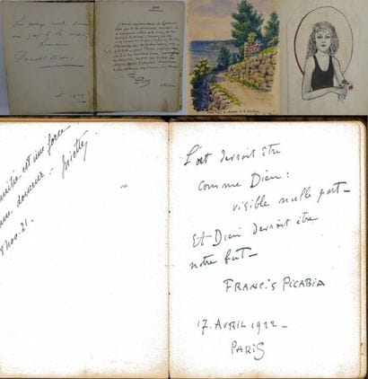 Livre des amis de Jeanne DOUBLE [1892-1970],...