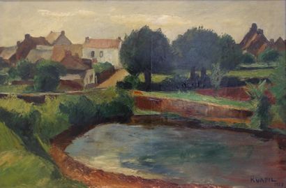 Charles KVAPIL (1884-1957)


Etang à l'entrée...
