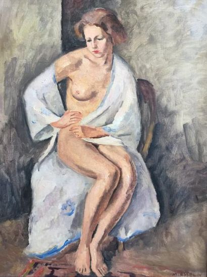 Maurice ASSELIN (1882-1947)


Nu assis au...