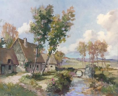 Emile PRODHON (1881-1974) 


Paysage aux...