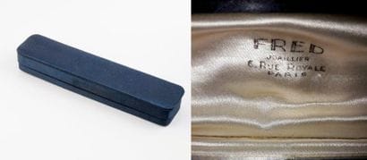 FRED, PARIS


Ecrin à bracelet en satin bleu...