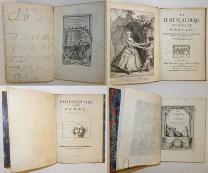 Quatre livres du XVIIIème siècle : 

- Monsieur...