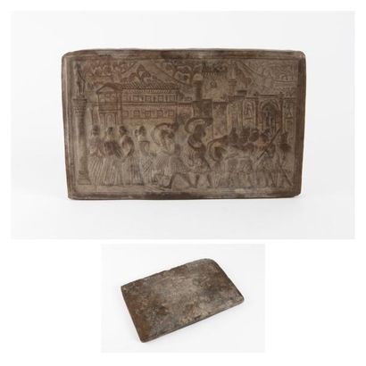 Enlèvement des Sabines [??].

Bas-relief...