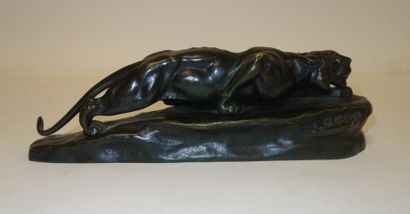 Léon BUREAU (1866-1906)


Tigre aux aguets....