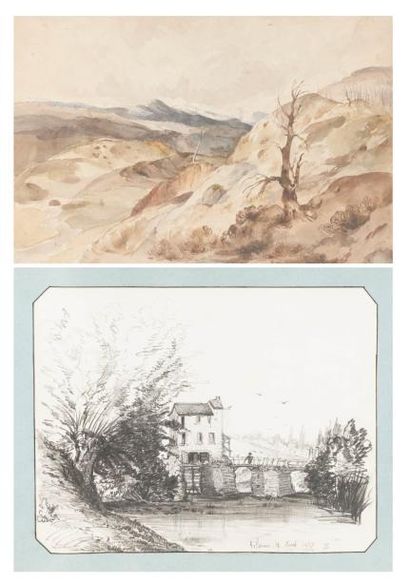 Ecole française vers 1840-1860


Partie d'album...
