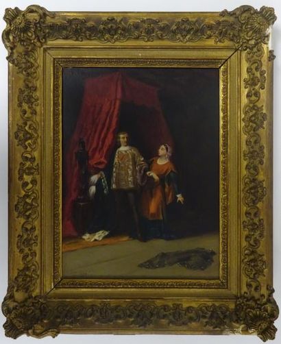 Léon BENOUVILLE (1821-1859)


Le prince retenant...