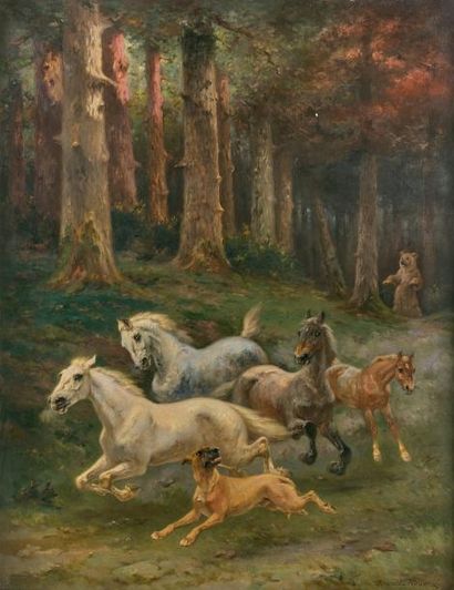 Pierre Auguste BRUNET HOUARD (1829-1922)


Chevaux...