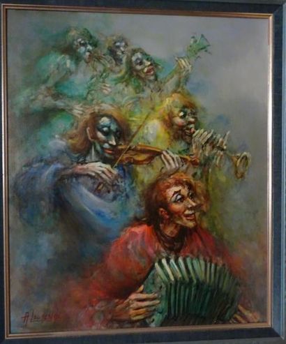 Armand LOURENÇO (1925-2004)


Les musiciens.

Huile...