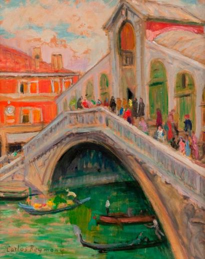Carlos REYMOND (1884-1970)


Le pont du Rialto,...