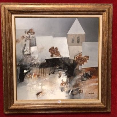Jean-Jacques BALITRAN (1930) 


Neige à Saché....