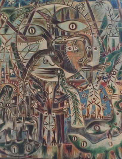 EVER (1966) 


Sans titre, 1996. 

Huile...
