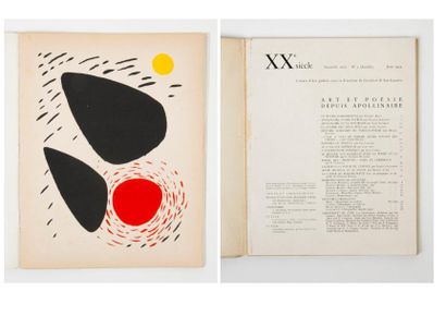 Revue du XXème siècle, juin 1952, art et...