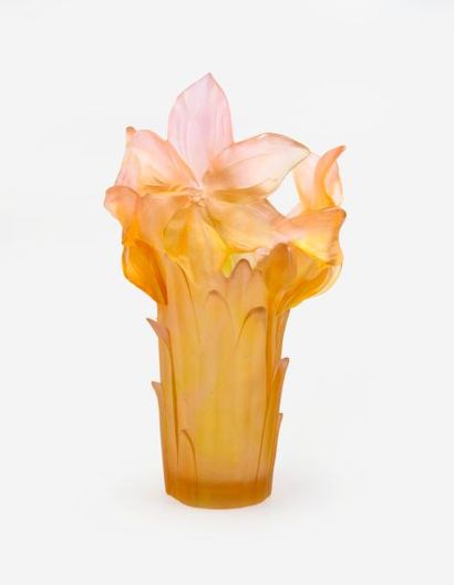 DAUM France


Vase Amaryllis en pâte de verre...