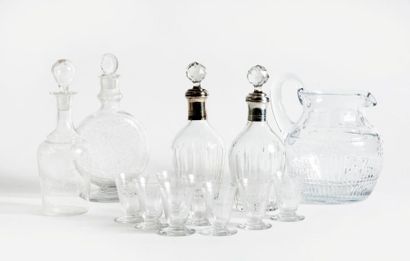 BACCARAT.


Partie de service de verres,...