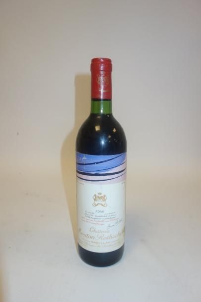 CHATEAU MOUTON ROTHSCHILD 

Bouteille. 1980....